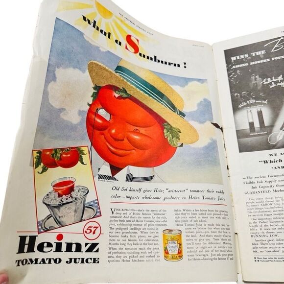 1936 AUGUST 1 SATURDAY EVENING POST MAGAZINE - Boy Tubing 5 Cent - Picture 6 of 8